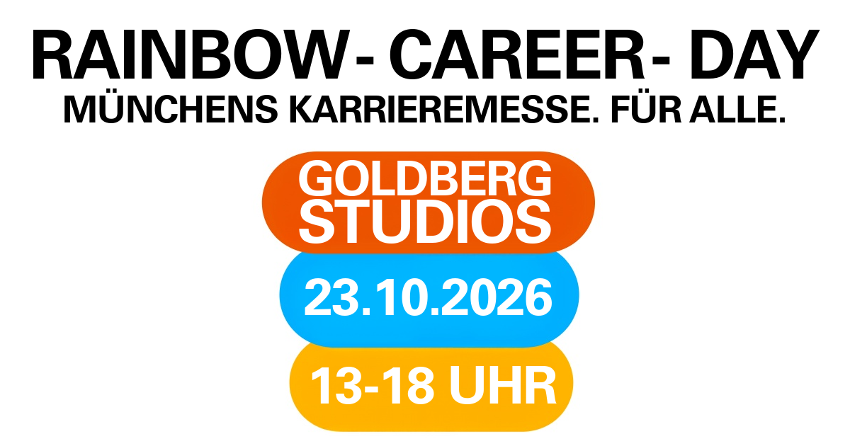 Rainbow-Career-Day Munich 2026