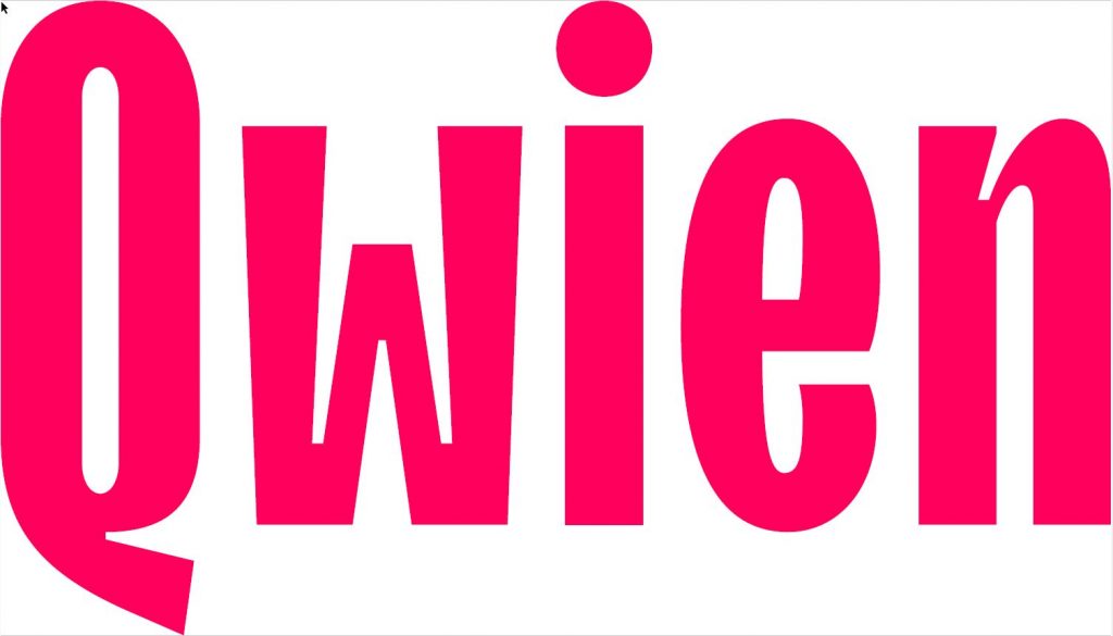 Qwien logotype Pink RGB